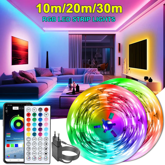 LED Strip Lights Music Sync RGB Led Strip Tape Lights